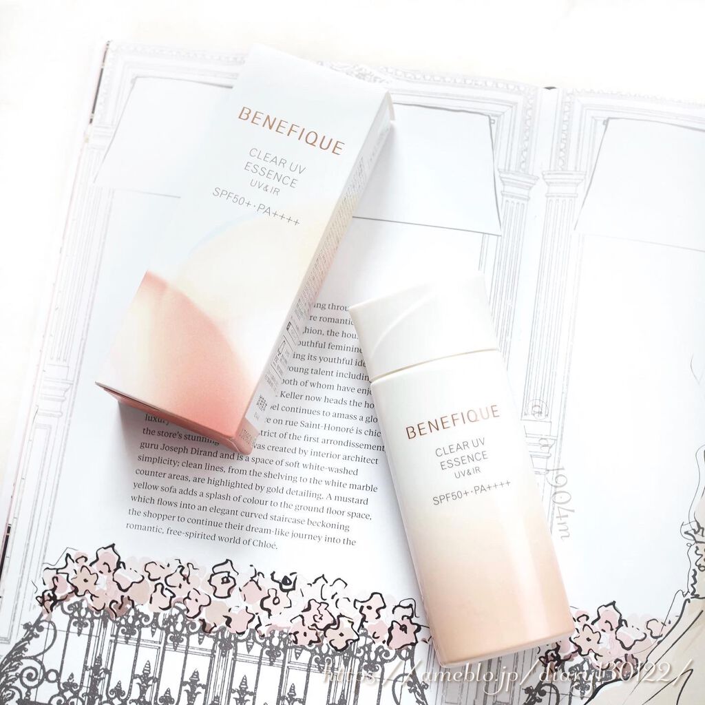ベネフィーク クリア UV エッセンス（ＵＶ＆ＩＲ）/BENEFIQUE/日焼け止めローションを使ったクチコミ（1枚目）