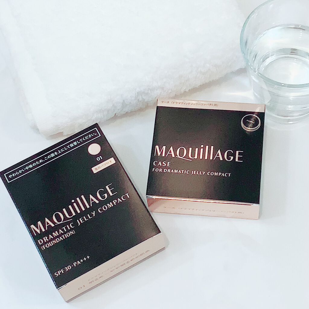 ドラマティックジェリーコンパクト/マキアージュ/クッションファンデーションを使ったクチコミ(2枚目)