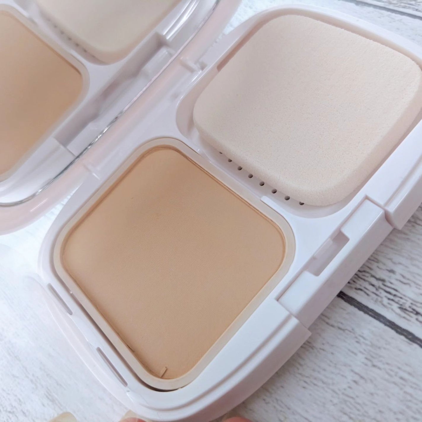 パウダーファンデーション/media luxe/パウダーファンデーションを使ったクチコミ(2枚目)