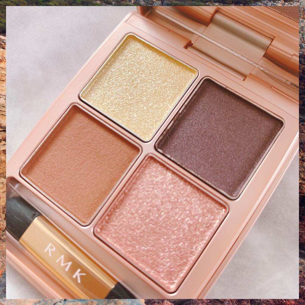 ローズウッドデイドリーム 4アイズ /RMK/アイシャドウパレットを使ったクチコミ(3枚目)