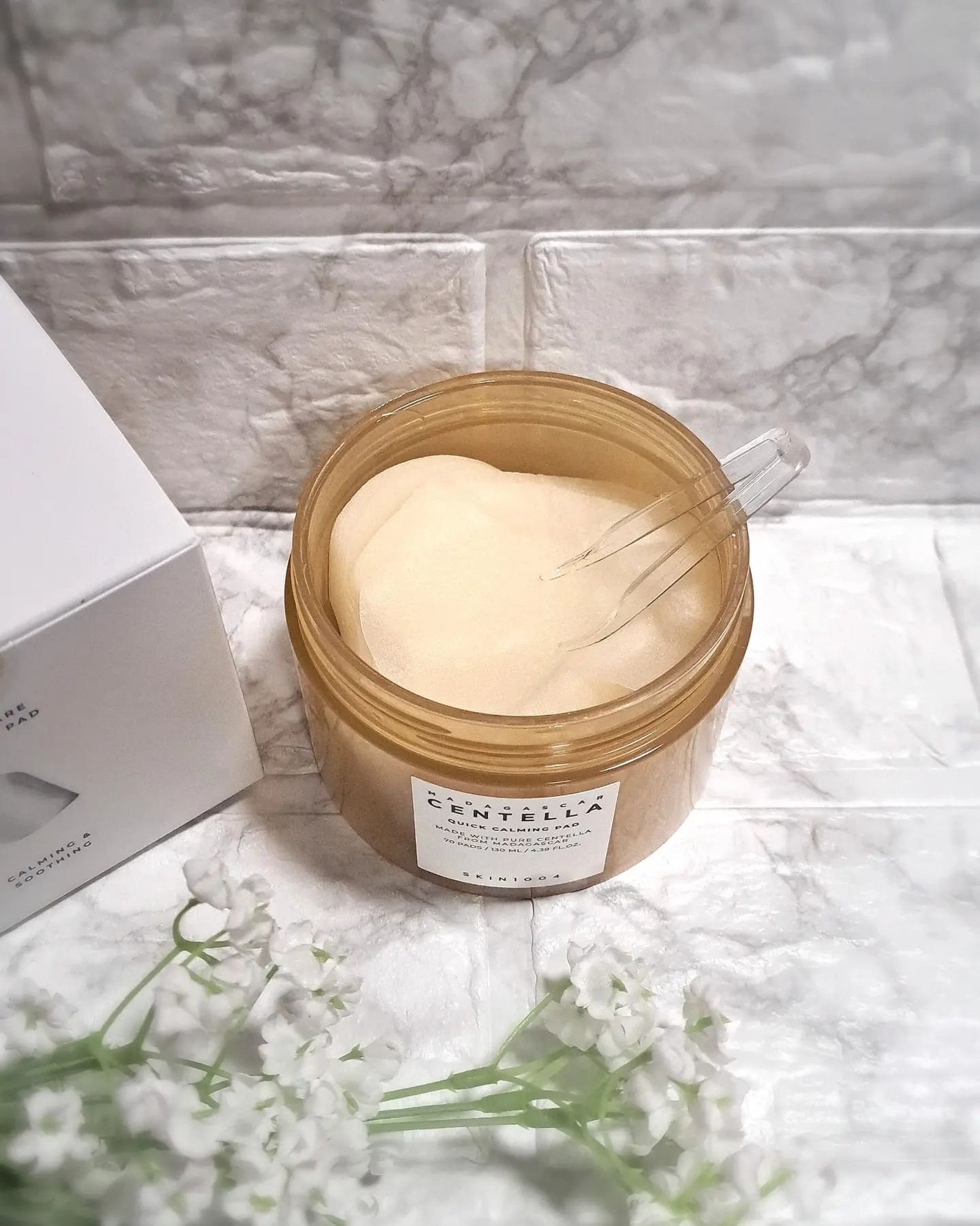 センテラ クイックカーミングパッド/SKIN1004/トナーパッドを使ったクチコミ(3枚目)