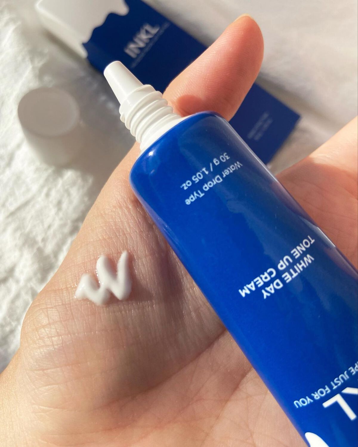 トーンアップクリーム/INKL/化粧下地を使ったクチコミ(3枚目)