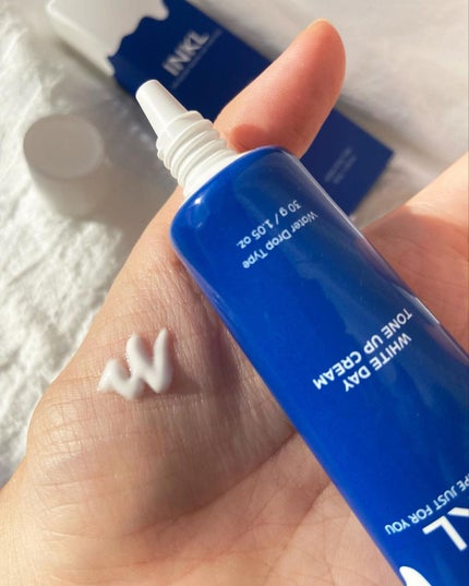 トーンアップクリーム/INKL/化粧下地を使ったクチコミ(3枚目)