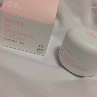 WHITE WHIPPING CREAM(ウユクリーム)/G9SKIN/化粧下地を使ったクチコミ（1枚目）