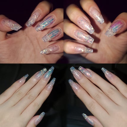 PEEL OFF BASE #8 【ポリコ】/ARKEY TOKYO/ジェルネイルを使ったクチコミ(4枚目)