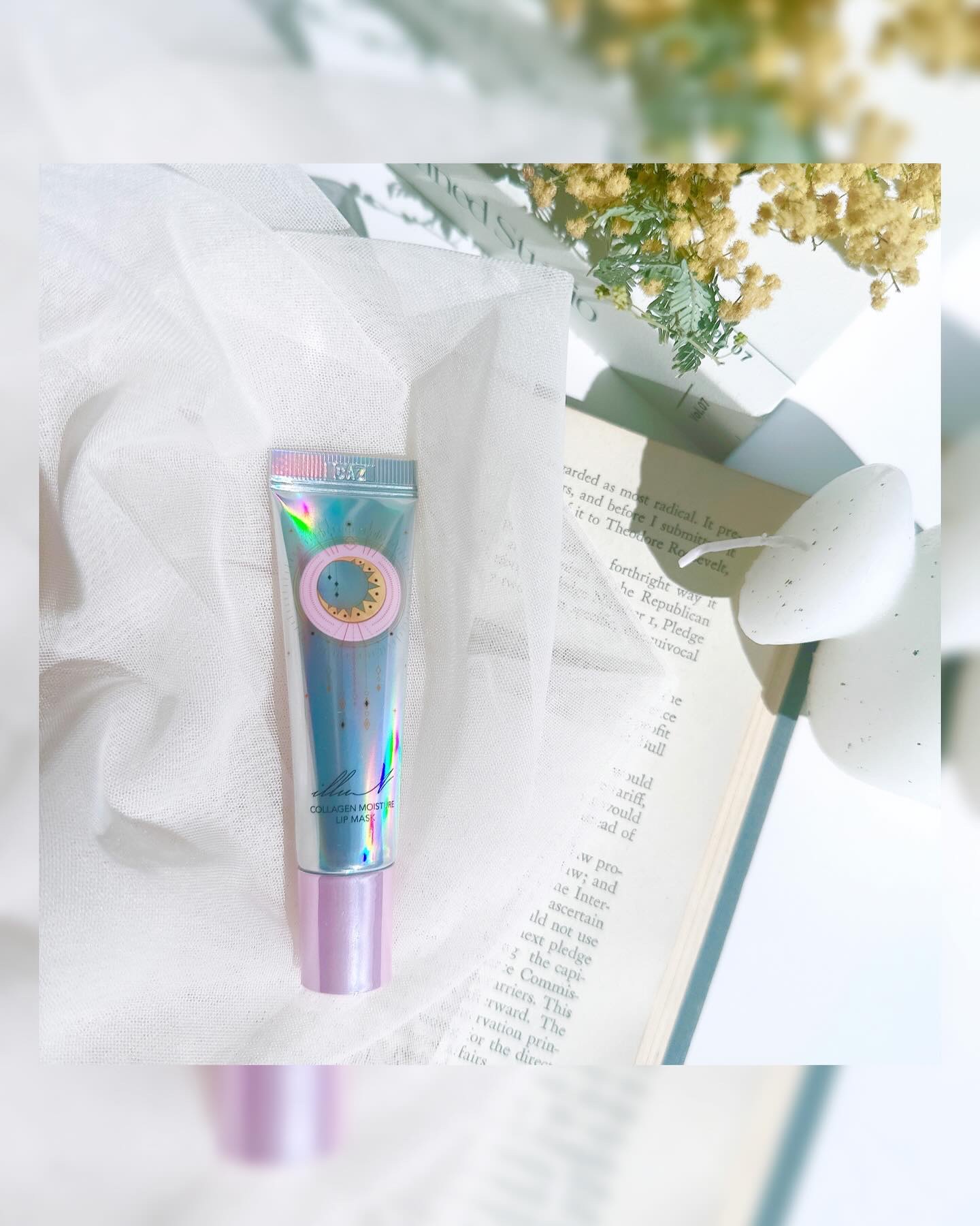 イリュン コラーゲンモイスチャーリップマスク/illuN/リップマスクを使ったクチコミ（1枚目）