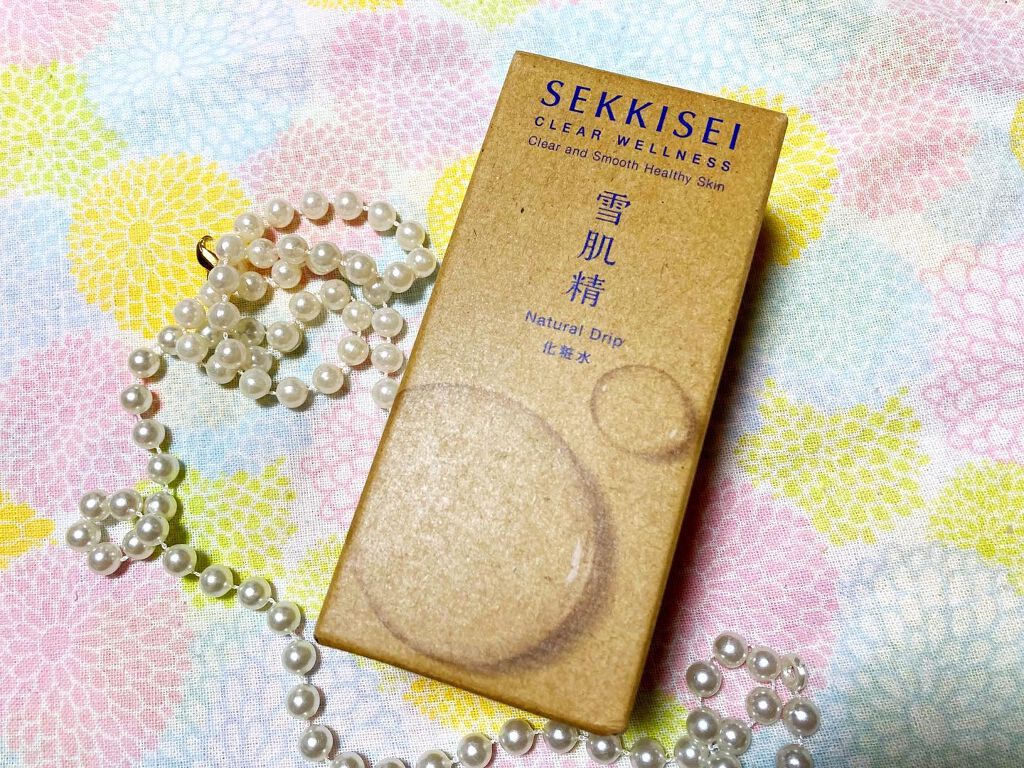 クリアウェルネス ナチュラル ドリップ/雪肌精/化粧水を使ったクチコミ（3枚目）