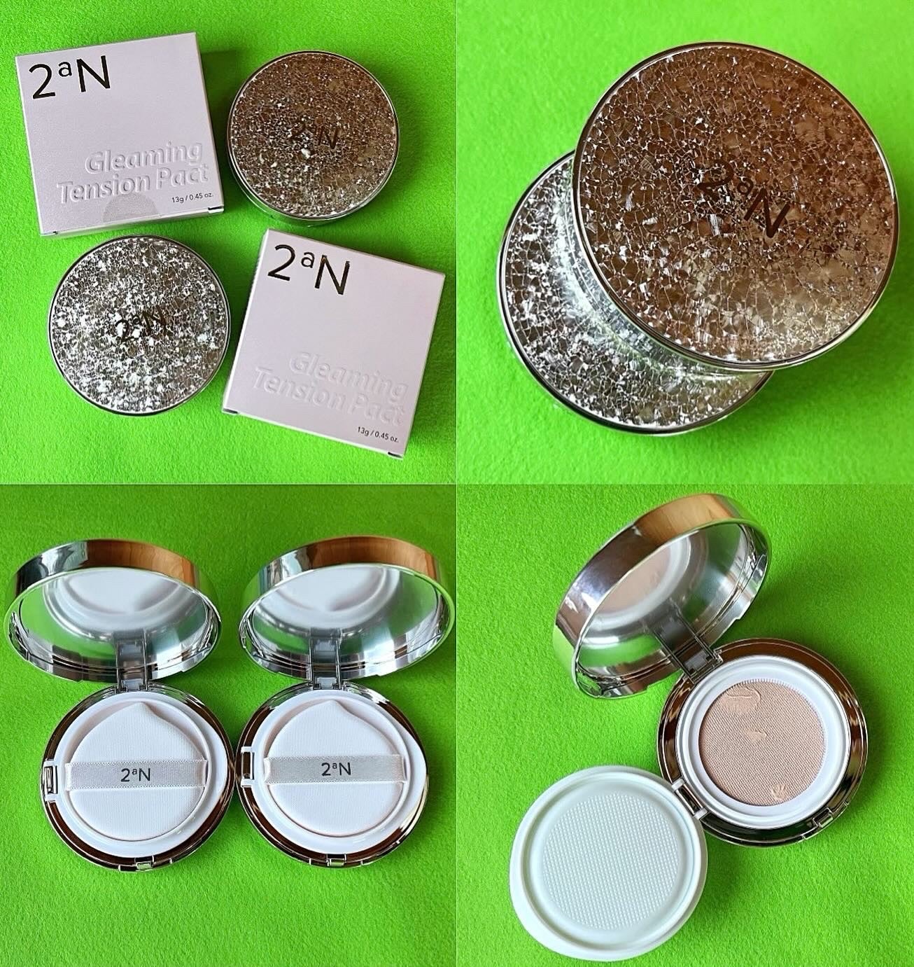 グリーミングテンションパクト/2aN/クリーム・エマルジョンファンデーションを使ったクチコミ(2枚目)