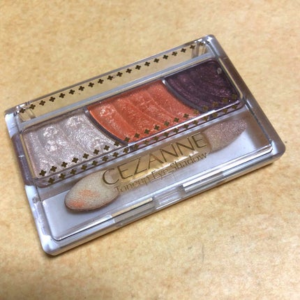 トーンアップアイシャドウ/CEZANNE/アイシャドウパレットを使ったクチコミ(1枚目)