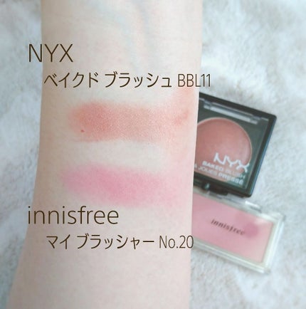 ベイクド ブラッシュ/NYX Professional Makeup/パウダーチークを使ったクチコミ(2枚目)