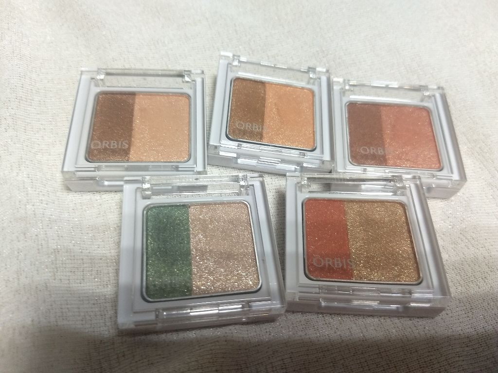 ツイングラデーションアイカラー/オルビス/アイシャドウパレットを使ったクチコミ（1枚目）