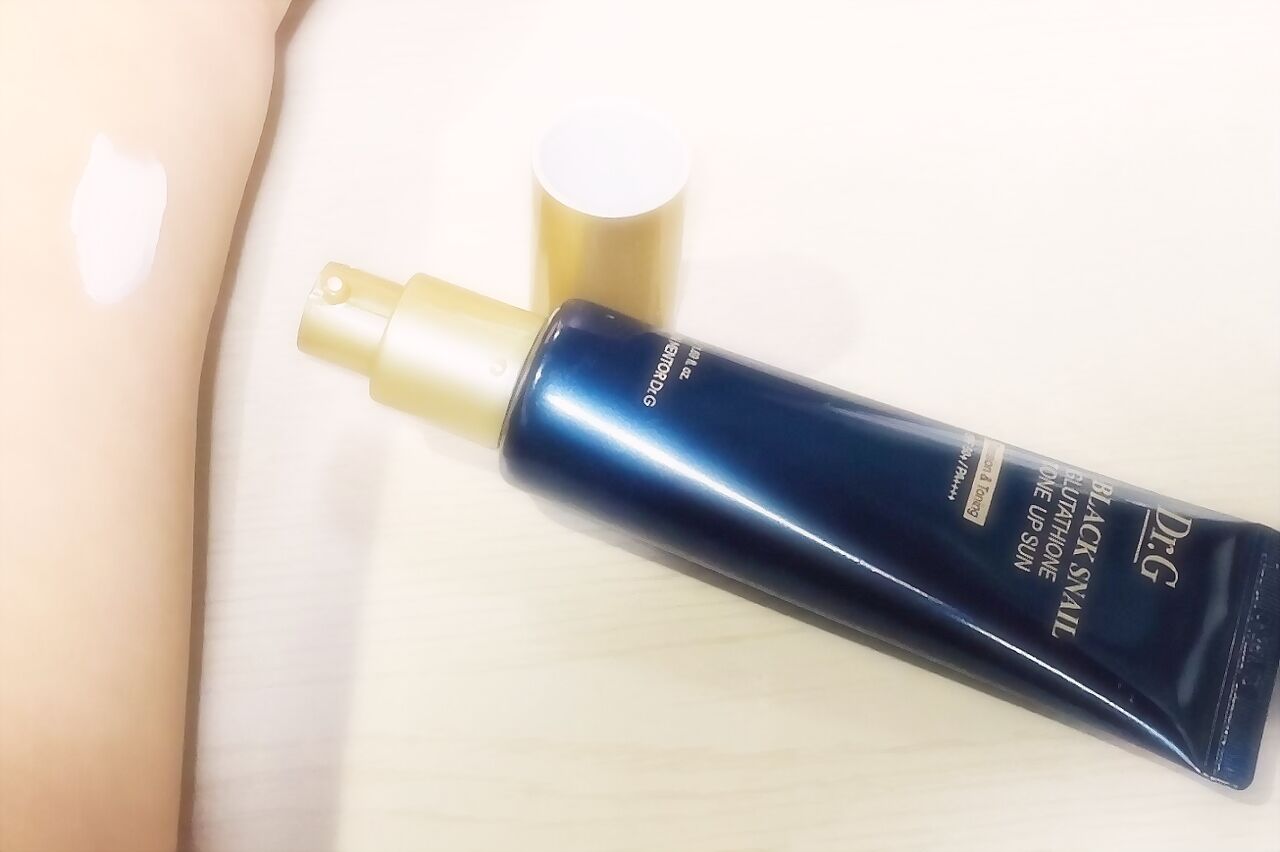 ブラックスネイルグルタチオントーンアップサン/Dr.G/日焼け止めクリームを使ったクチコミ(6枚目)