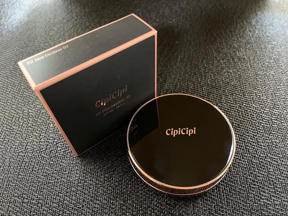 シピシピ フィットスキンクッション/CipiCipi/クッションファンデーションを使ったクチコミ(6枚目)