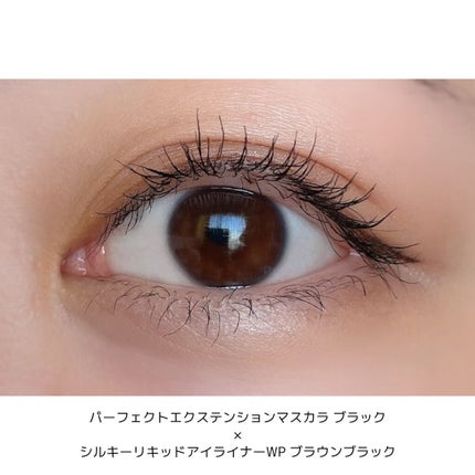 【旧品】シルキーリキッドアイライナーWP/D-UP/リキッドアイライナーを使ったクチコミ(3枚目)