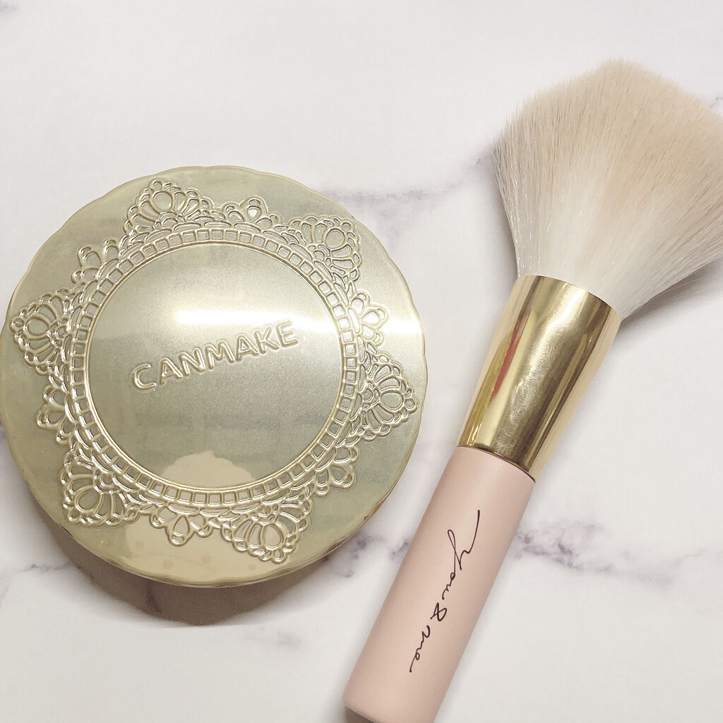 【旧品】マシュマロフィニッシュパウダー/キャンメイク/プレストパウダーを使ったクチコミ（2枚目）