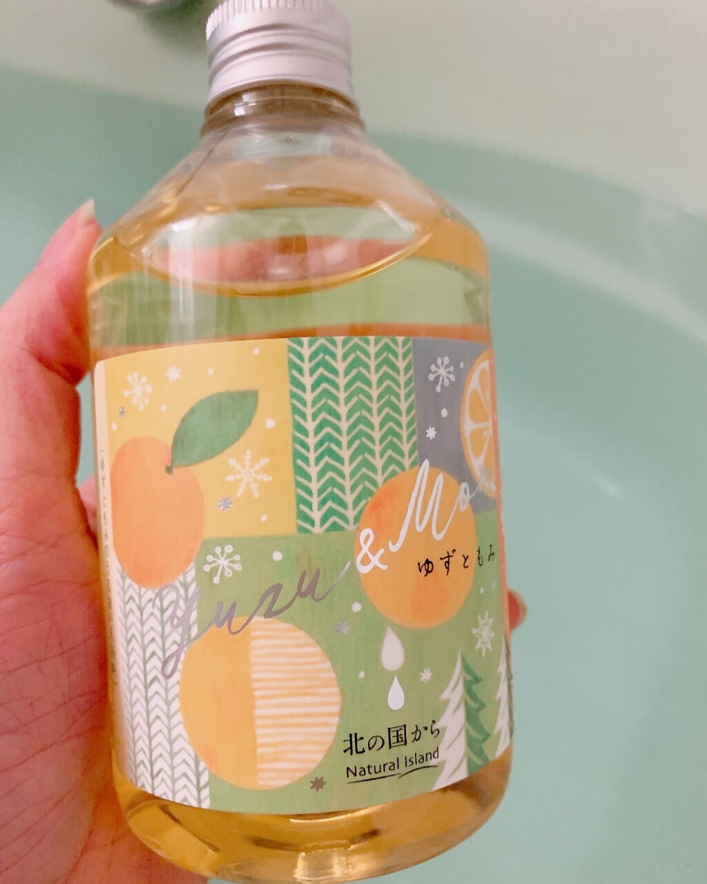 アロマバスエッセンス ゆず と もみ/ナチュラルアイランド/保湿系入浴剤を使ったクチコミ（2枚目）