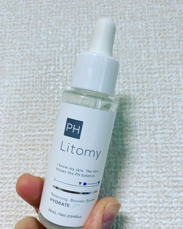 Litomy バランシング ブースターセラム　ハイドレイトのクチコミ「#使い切りコスメ#LitomyLitomy #バランシング ブースターセラムハイドレイト #提.....」（1枚目）