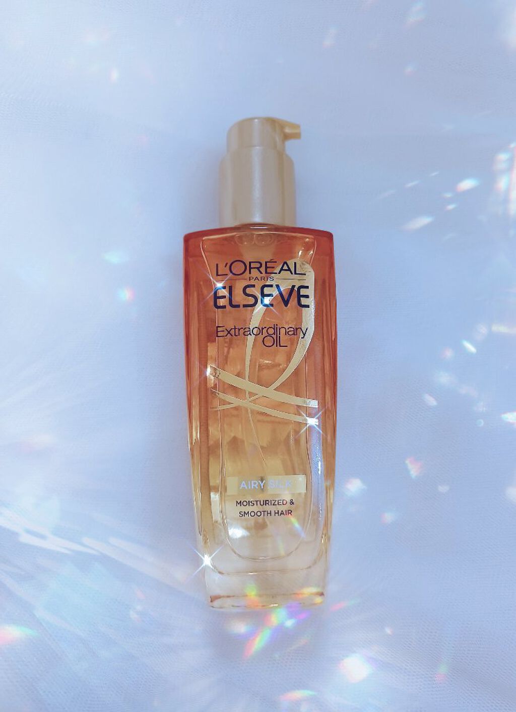 ロレアル パリ エクストラオーディナリー オイル エアリー シルク/ロレアル パリ/ヘアオイルを使ったクチコミ（1枚目）