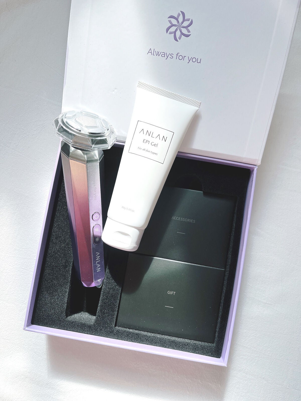 RF温冷美顔器/ANLAN/美顔器・マッサージを使ったクチコミ(1枚目)