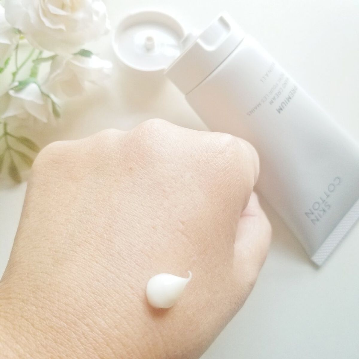 濃厚リペアプレミアムクリーム /スキンコットン/フェイスクリームを使ったクチコミ(4枚目)