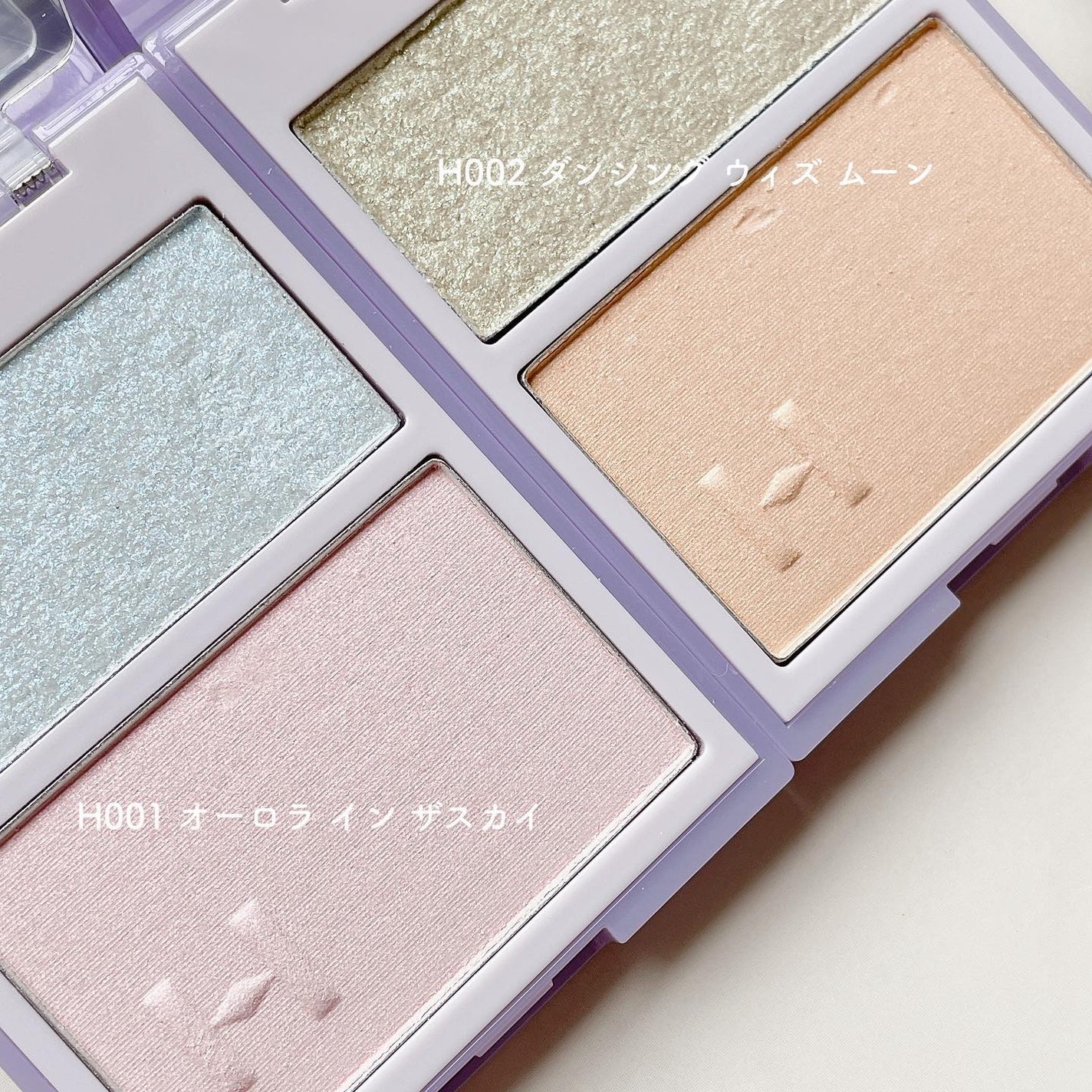 トゥルーディメンションレイヤリングハイライター/hince/パウダーハイライトを使ったクチコミ(2枚目)