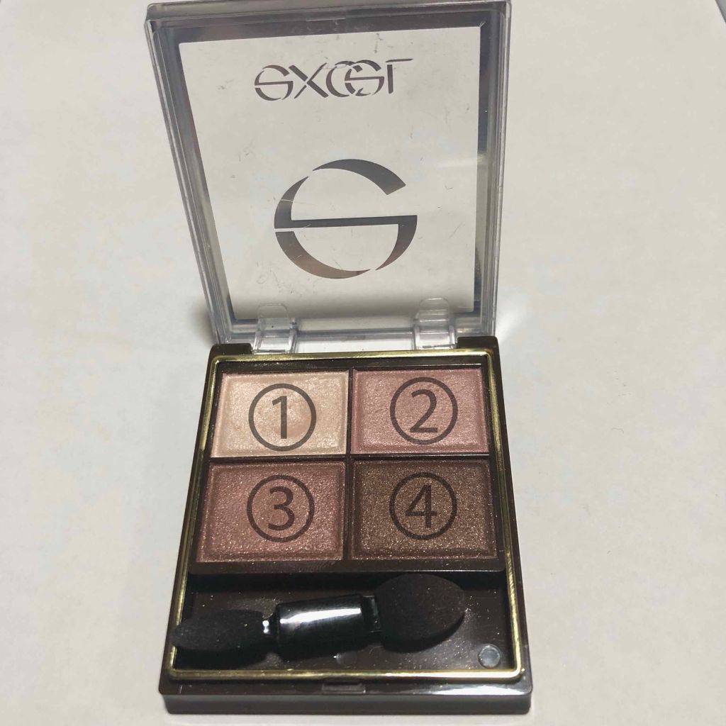 スキニーリッチシャドウ/excel/アイシャドウパレットを使ったクチコミ（2枚目）