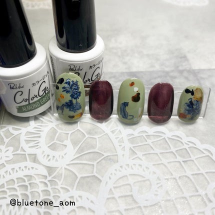 パル カラージェル/キャンドゥ/ジェルネイルを使ったクチコミ(3枚目)