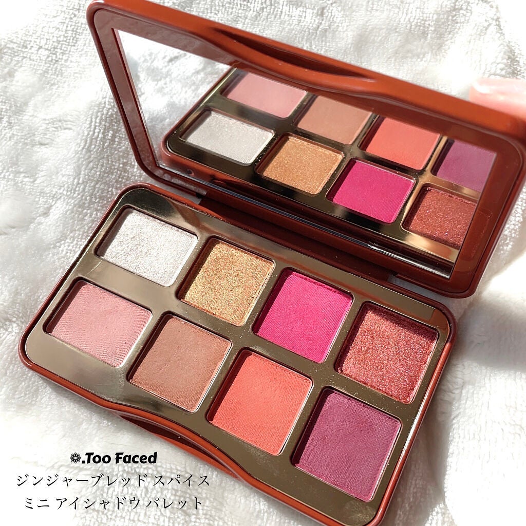 ジンジャーブレッド スパイス ミニ アイシャドウ パレット/Too Faced/アイシャドウパレットを使ったクチコミ(2枚目)
