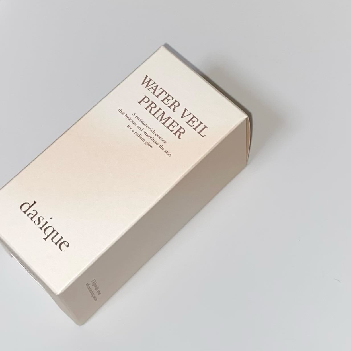 ウォーターベールプライマー/dasique/化粧下地を使ったクチコミ（2枚目）