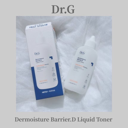 ザモイスチャーバリアDリキッドトナー/Dr.G/化粧水を使ったクチコミ(1枚目)