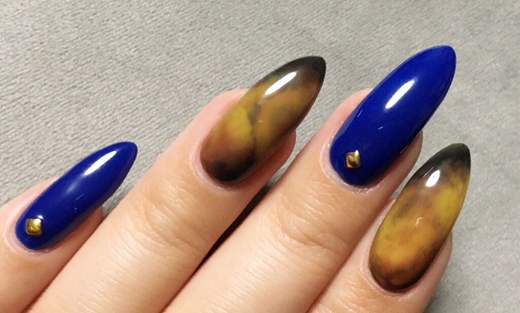 ジェルネイル（ライト対応）/セリア/ジェルネイルを使ったクチコミ（2枚目）