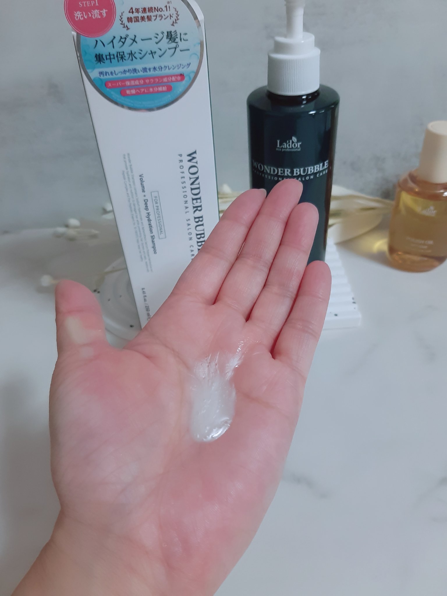 WONDER BUBBLE SHAMPOO/La'dor/シャンプー・コンディショナーを使ったクチコミ（3枚目）