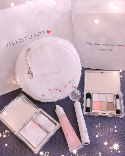ホワイトラブストーリー コレクション (クリスマスコフレ 2018)/JILL STUART/メイクアップキットを使ったクチコミ(1枚目)