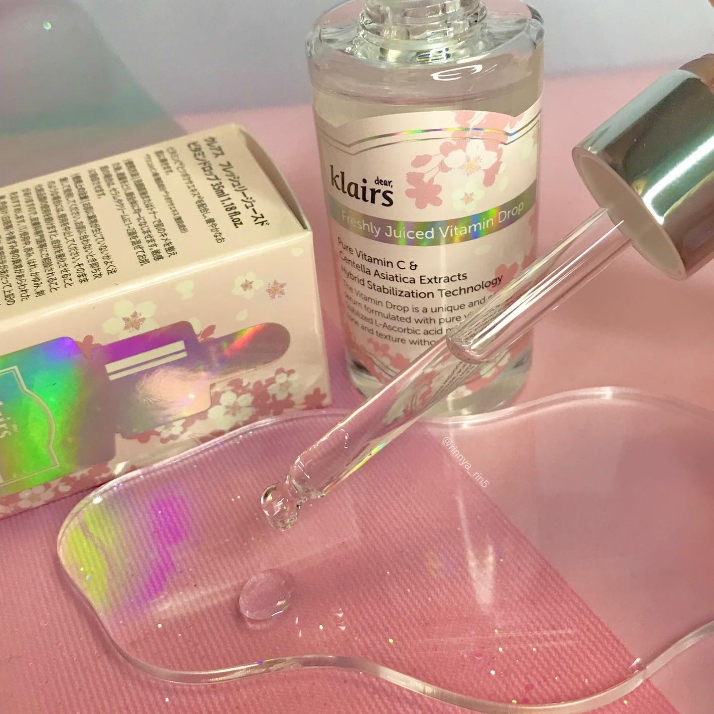 フレッシュリージュースドビタミンドロップ(35ml)/Klairs/美容液を使ったクチコミ(2枚目)