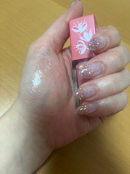 コンフォート リップオイル シマー/CLARINS/リップグロスを使ったクチコミ(3枚目)