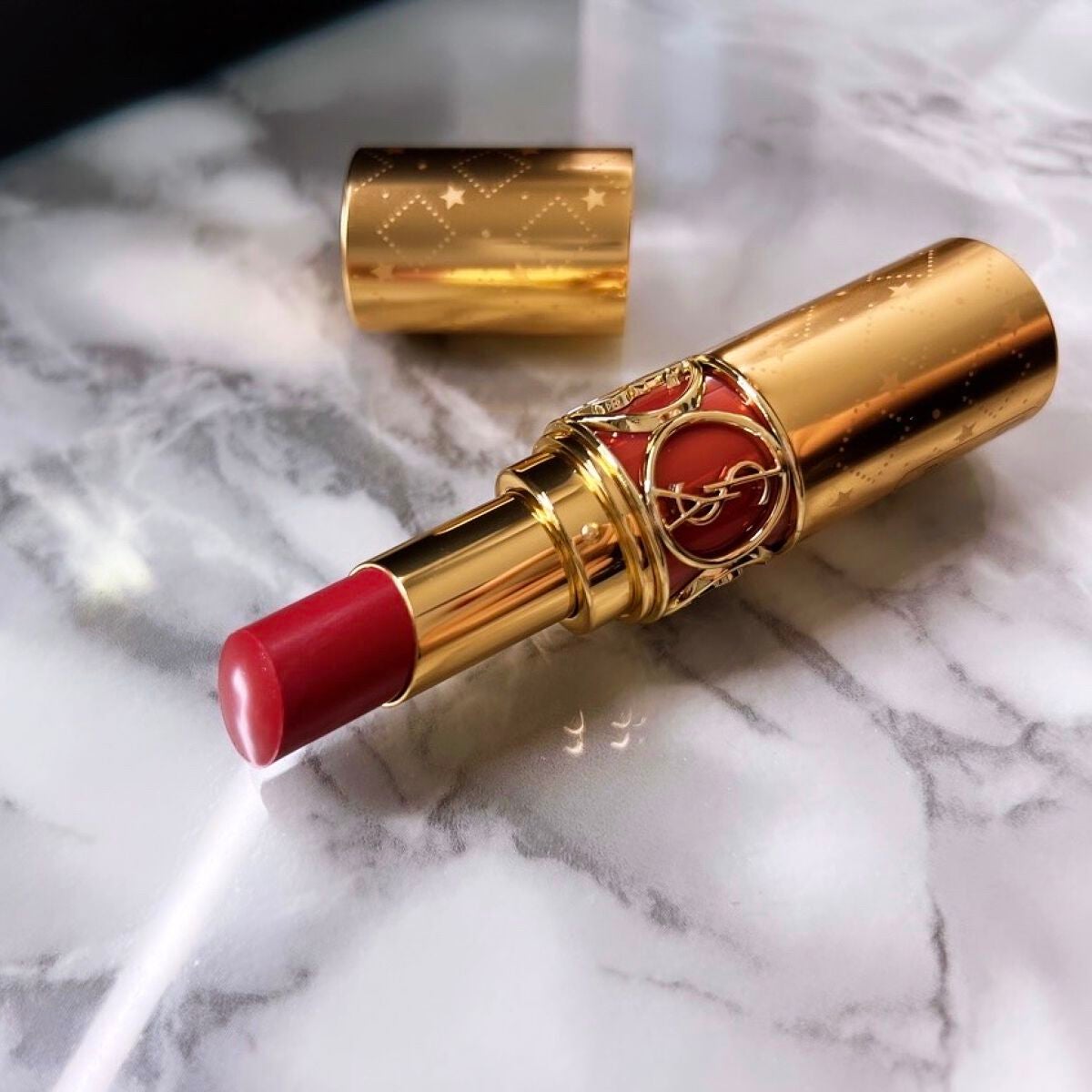 ルージュ ヴォリュプテ シャイン コレクター/YVES SAINT LAURENT BEAUTE/口紅を使ったクチコミ(1枚目)