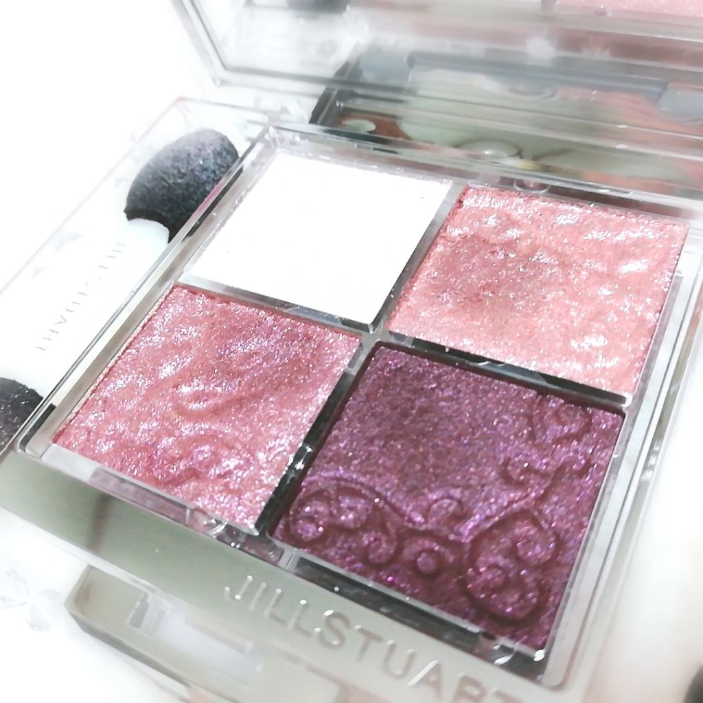 シマークチュールアイズ 08 bordeaux bijoux/JILL STUART/アイシャドウパレットを使ったクチコミ（3枚目）