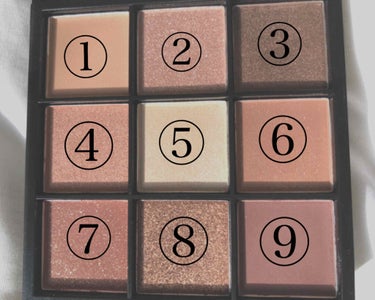 UR GLAM　BLOOMING EYE COLOR PALETTE/U R GLAM/パウダーアイシャドウを使ったクチコミ（3枚目）