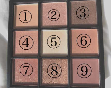 UR GLAM BLOOMING EYE COLOR PALETTE/U R GLAM/アイシャドウパレットを使ったクチコミ(3枚目)