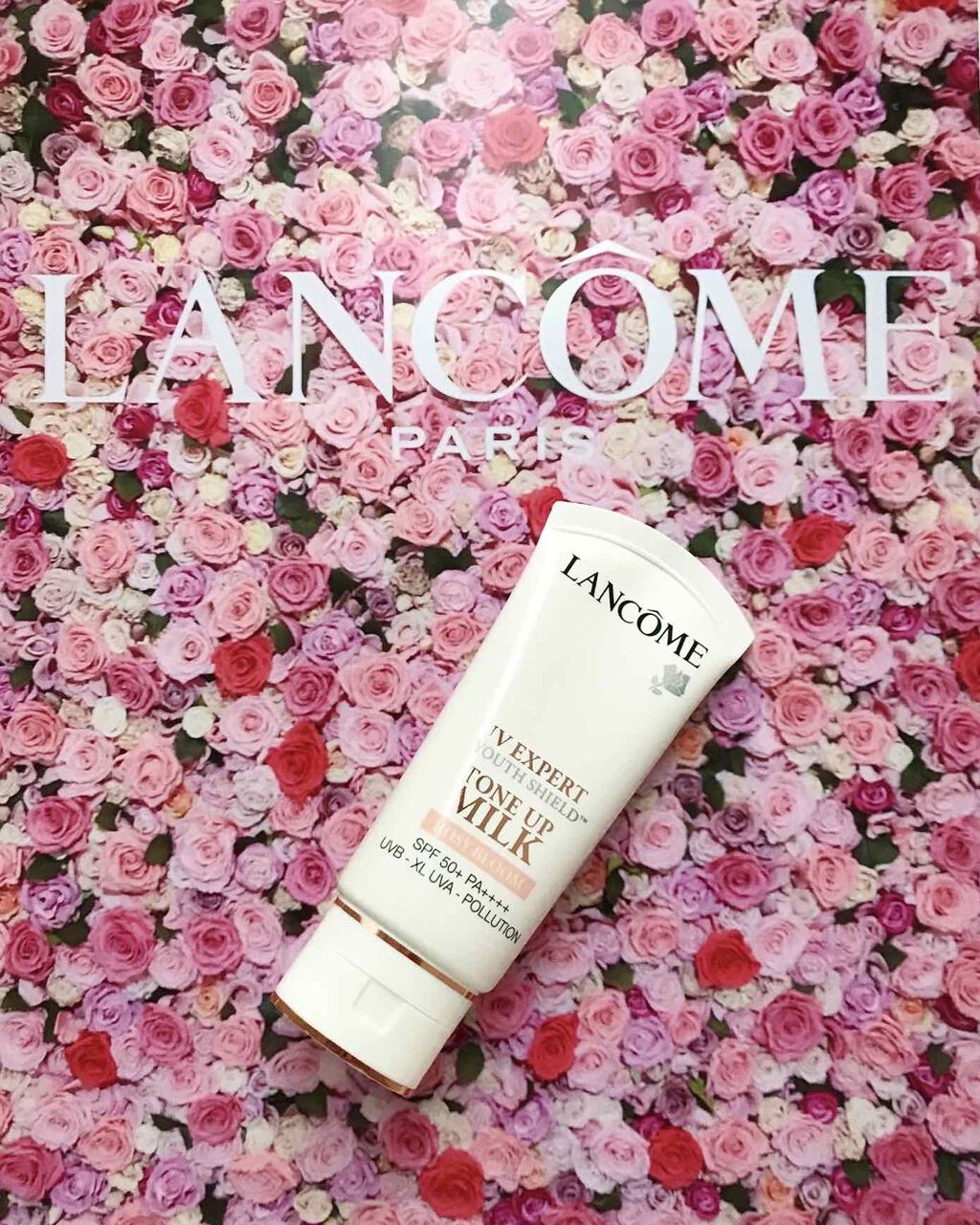 UV エクスペール トーン アップ ローズ/LANCOME/日焼け止め・UVケアを使ったクチコミ（1枚目）