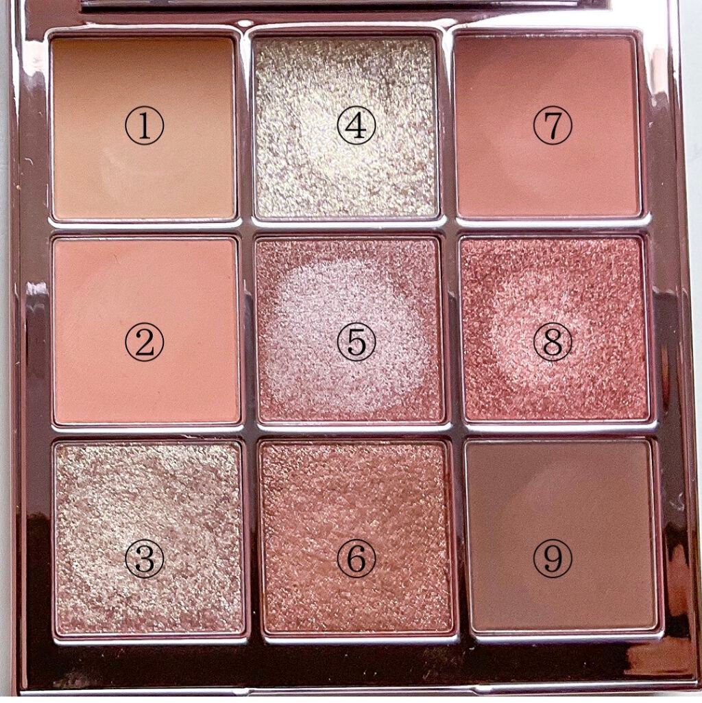The Bella collection eyeshadow palette/CELEFIT/アイシャドウパレットを使ったクチコミ(4枚目)