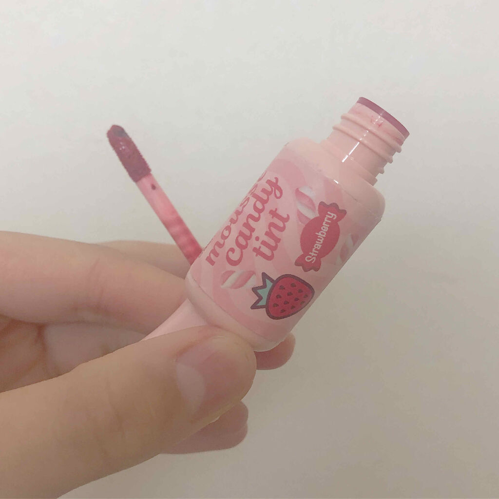 ムース キャンディー ティント/the SAEM/リップティントを使ったクチコミ（2枚目）