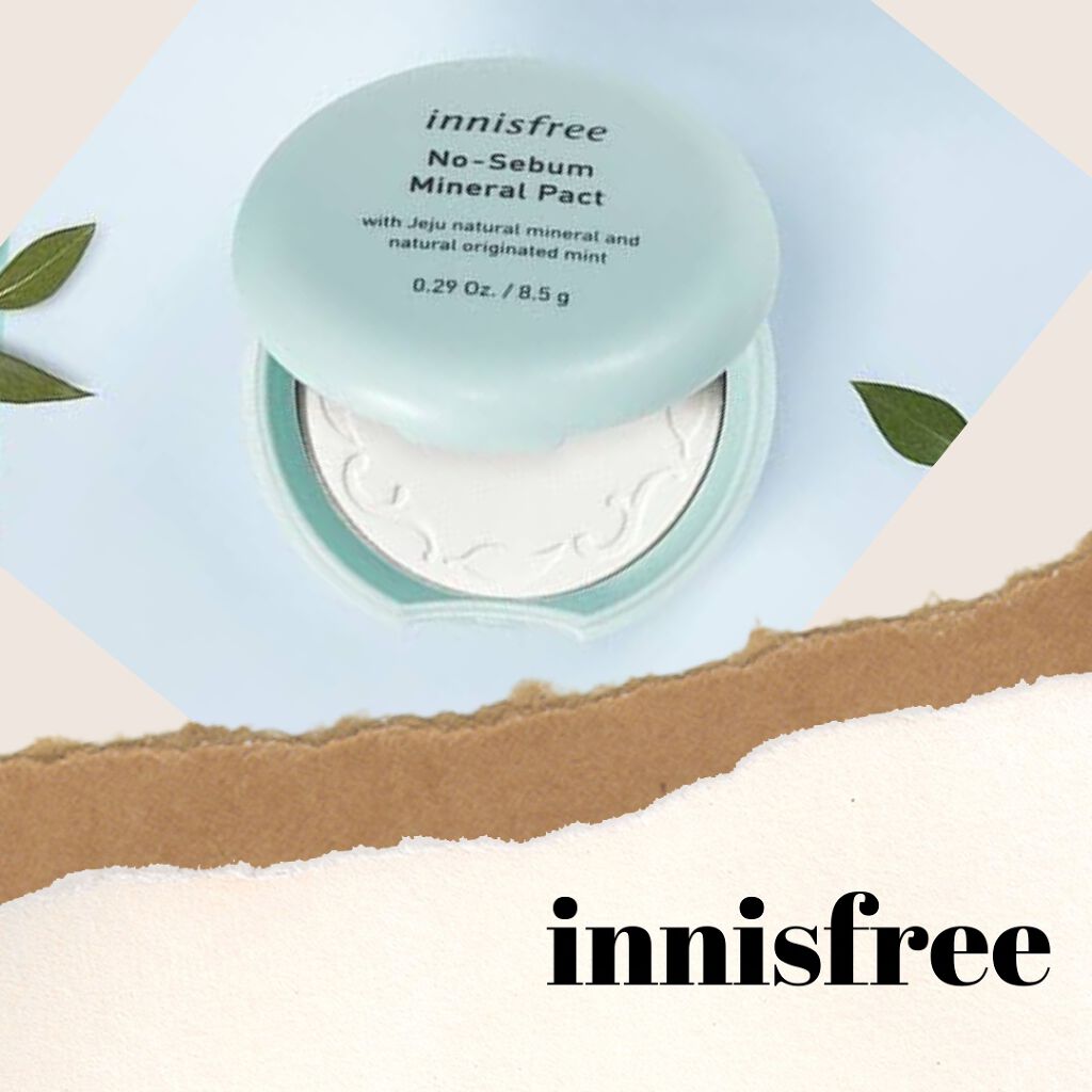 ノーセバム ミネラルパクト N/innisfree/プレストパウダーを使ったクチコミ（1枚目）
