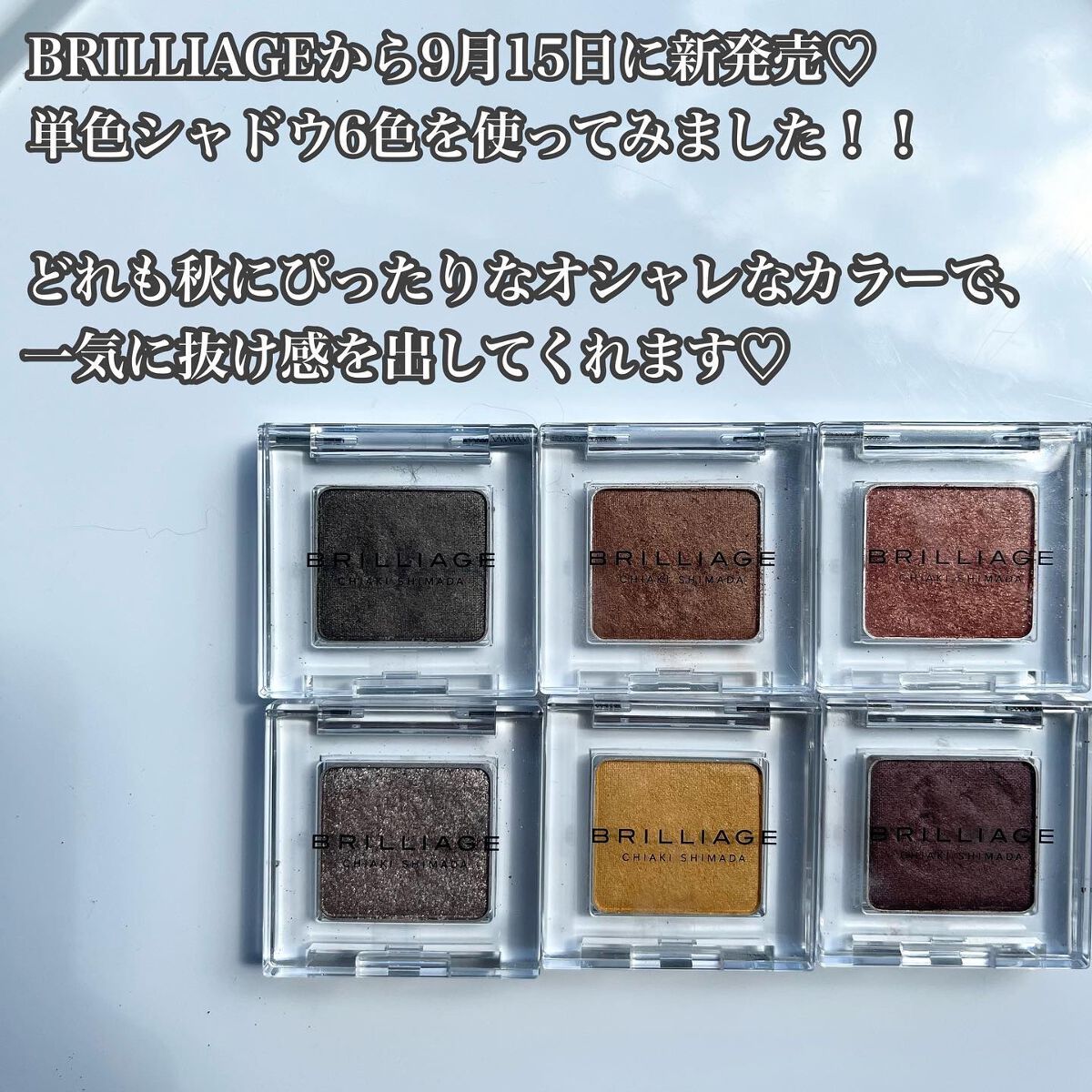 ワンダークリエイション /ブリリアージュ/単色アイシャドウを使ったクチコミ（2枚目）