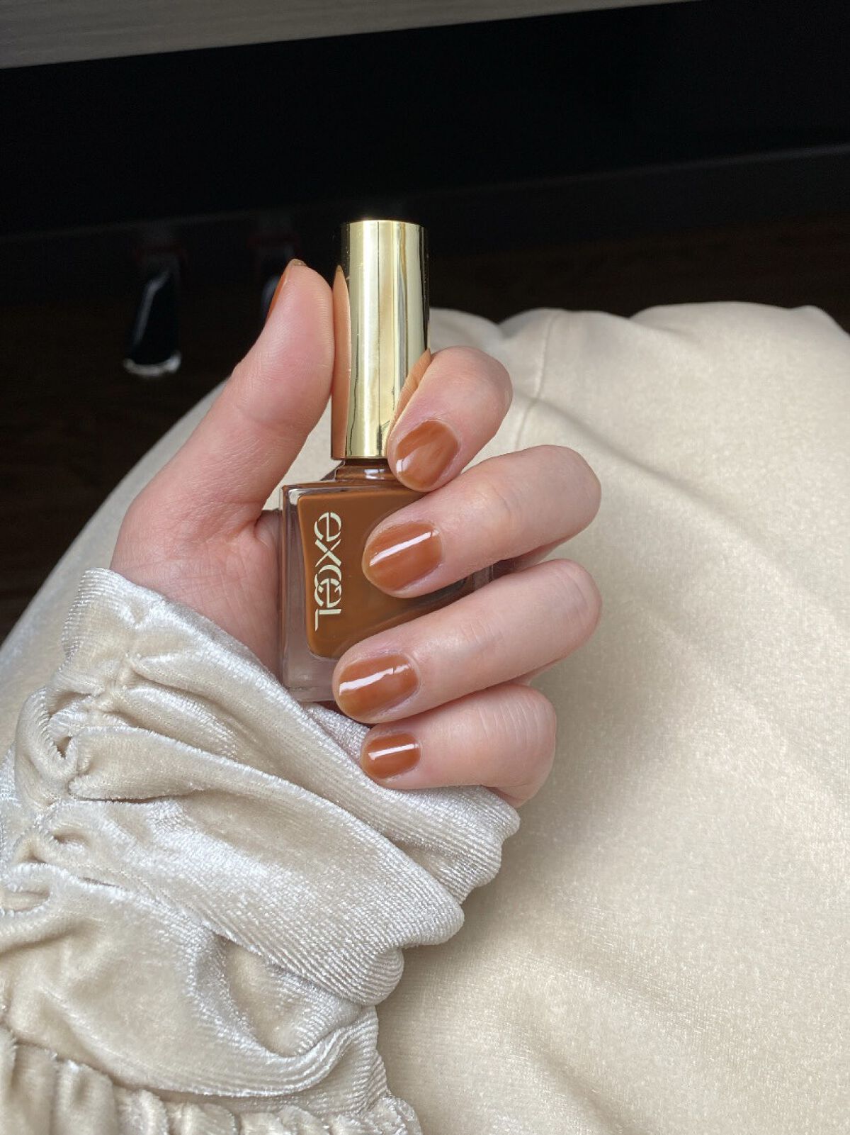 エクセル ネイルポリッシュ N NL30 プラリネキス/excel/マニキュアを使ったクチコミ（1枚目）