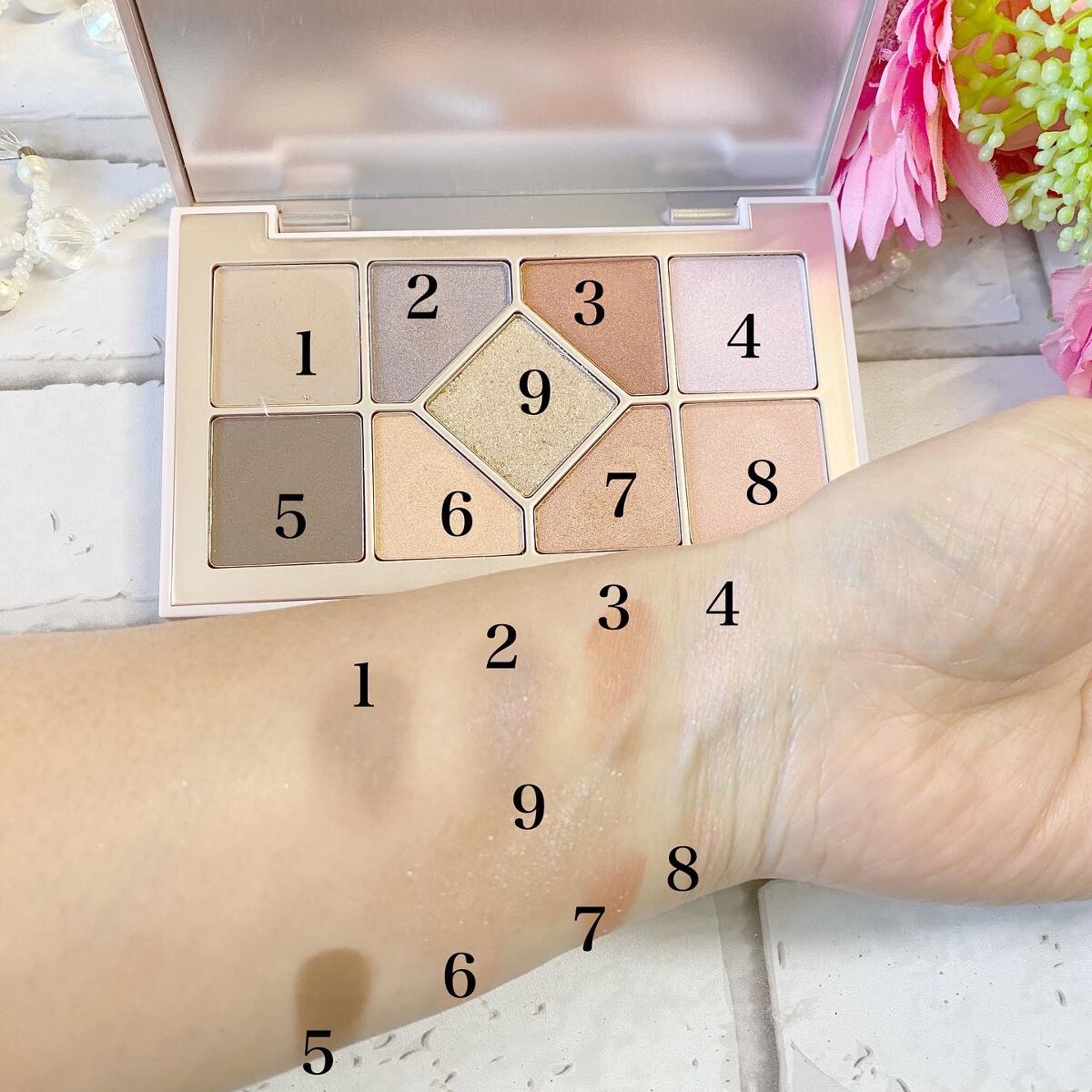 シャインユー アイシャドウパレット/frunflynn/アイシャドウパレットを使ったクチコミ(8枚目)