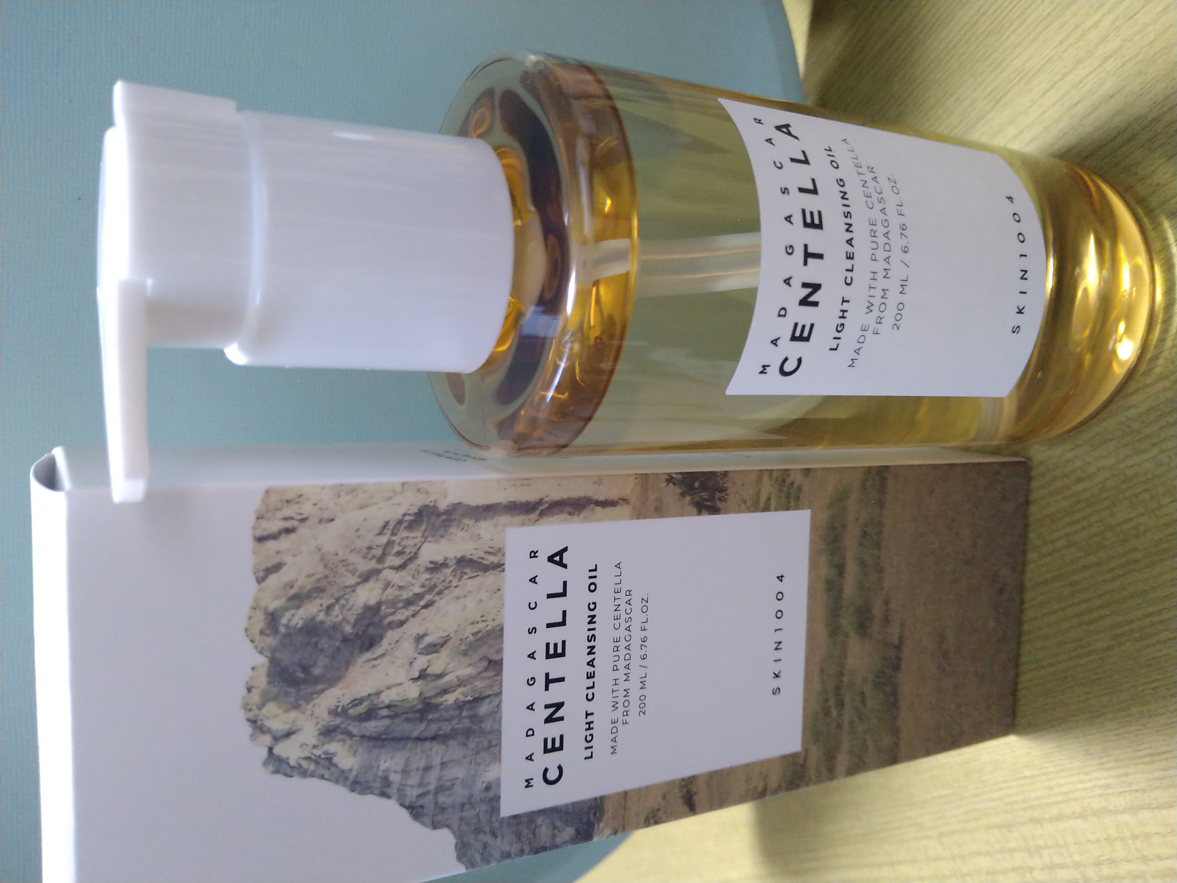 センテラ ライトクレンジングオイル/SKIN1004/オイルクレンジングを使ったクチコミ（1枚目）