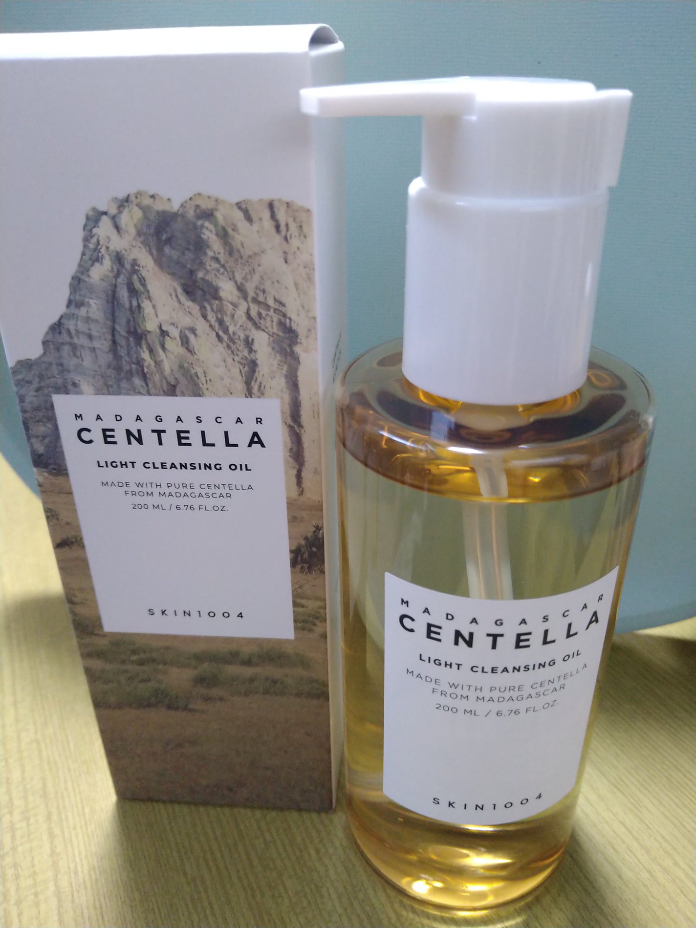 センテラ ライトクレンジングオイル/SKIN1004/オイルクレンジングを使ったクチコミ(1枚目)