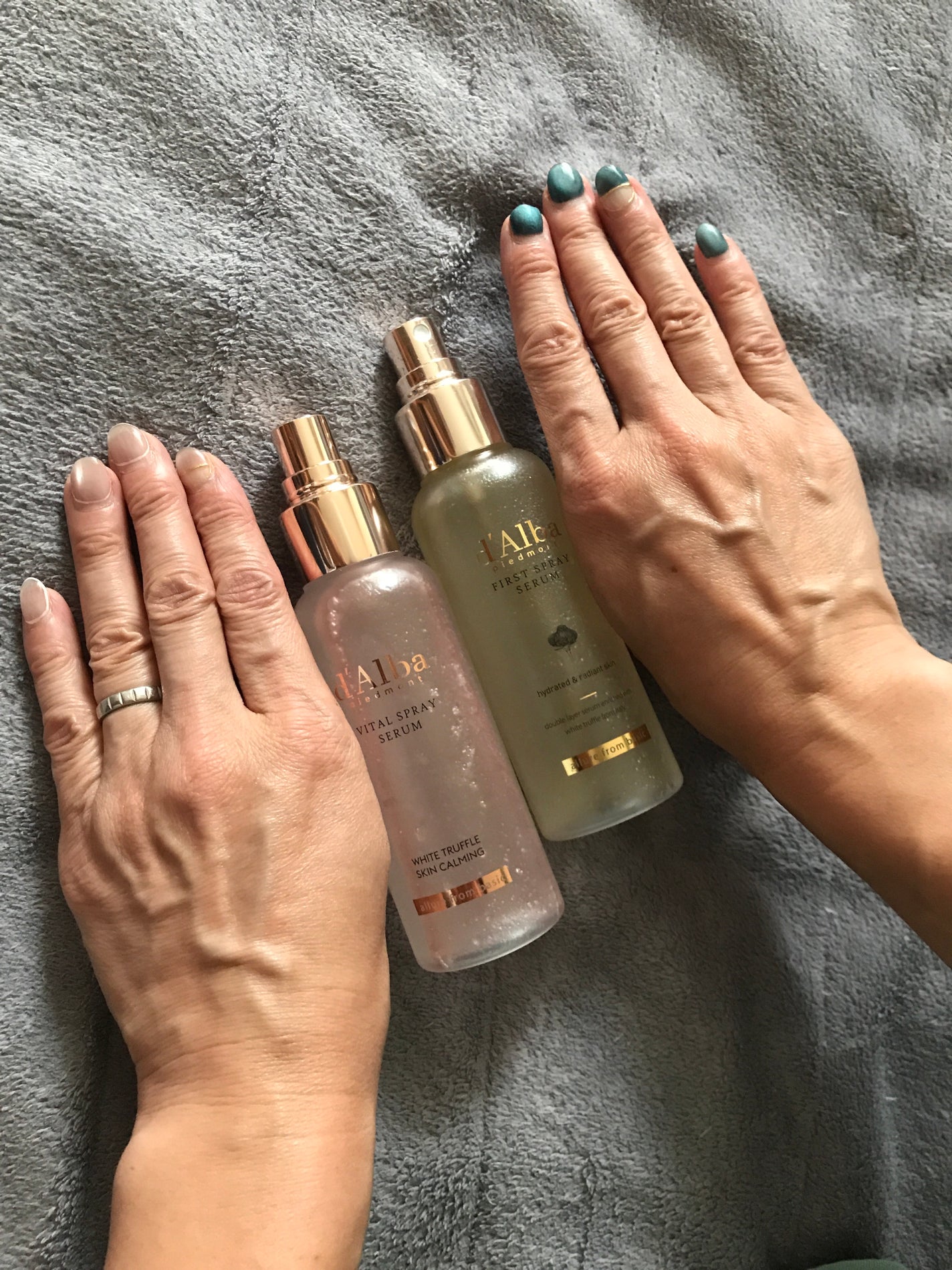 ダルバ ホワイトトリュフファーストスプレーセラム/ダルバ/ミスト状化粧水を使ったクチコミ(6枚目)