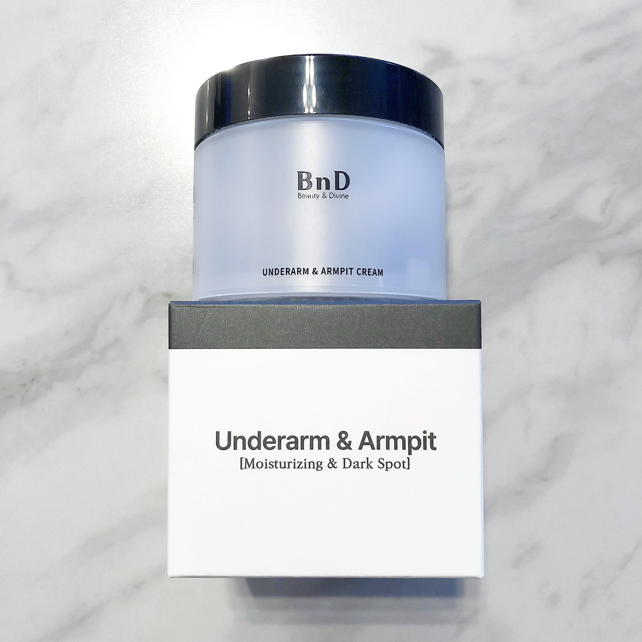 BnDアンダーアームクリーム(ボディクリーム)/BnD/デリケートゾーンケアを使ったクチコミ（1枚目）